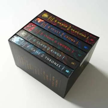 George R. R. Martin's A Game of Thrones 5-Book Boxed Set (Song of Ice and Fire Series): A Game of Thrones, A Clash of Kings, A Storm of Swords, A ... A Dance with Dragons (A Song of Ice and Fire)