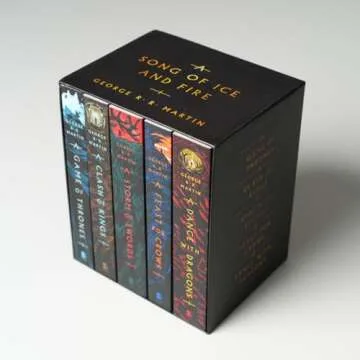 George R. R. Martin's A Game of Thrones 5-Book Boxed Set (Song of Ice and Fire Series): A Game of Thrones, A Clash of Kings, A Storm of Swords, A ... A Dance with Dragons (A Song of Ice and Fire)