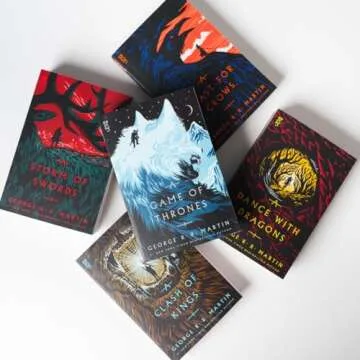 George R. R. Martin's A Game of Thrones 5-Book Boxed Set (Song of Ice and Fire Series): A Game of Thrones, A Clash of Kings, A Storm of Swords, A ... A Dance with Dragons (A Song of Ice and Fire)