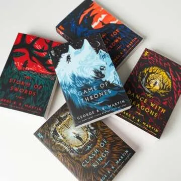 George R. R. Martin's A Game of Thrones 5-Book Boxed Set (Song of Ice and Fire Series): A Game of Thrones, A Clash of Kings, A Storm of Swords, A ... A Dance with Dragons (A Song of Ice and Fire)