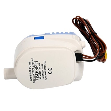 Amarine-made 12V Automatic Submersible Bilge Pump 760GPH