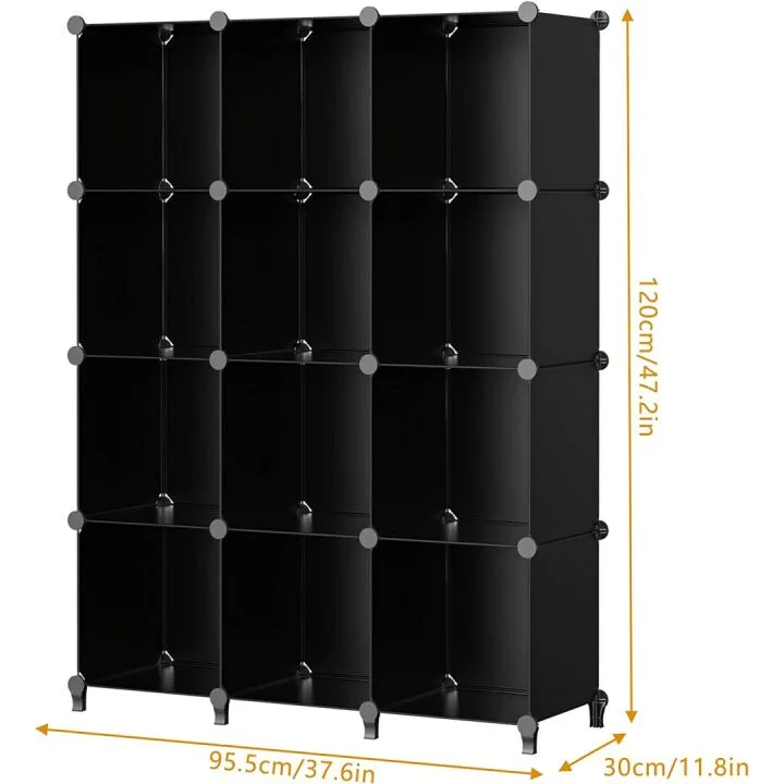 HOMIDEC 12-Cube Closet Organizer for Home and Office
