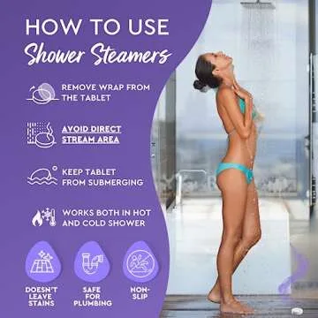 Cleverfy Shower Steamers Aromatherapy Gift Set - 12 Pack