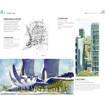 The Urban Sketching Handbook Spotlight on Nature: Tips and Techniques for Drawing and Painting Nature on Location (Volume 15) (Urban Sketching Handbooks, 15)