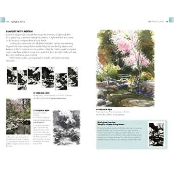 The Urban Sketching Handbook Spotlight on Nature: Tips and Techniques for Drawing and Painting Nature on Location (Volume 15) (Urban Sketching Handbooks, 15)