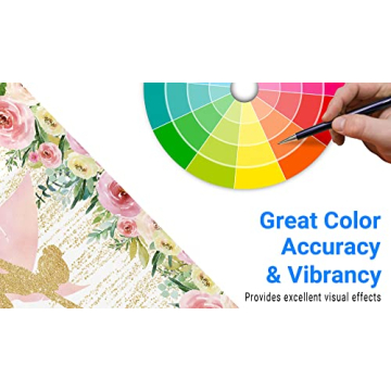 Funnytree Floral Fairy Birthday Party Backdrop for Photography