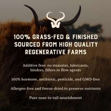 HEART & SOIL Bovine Colostrum – 3000mg Grass Fed Colostrum Supplement for Gut, Immune Support & Muscle Recovery – Non-GMO, Allergen-Free – 180 Capsules