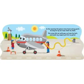 Amazing Airplane Touch and Feel Board Book for Toddlers