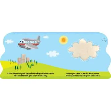 Amazing Airplane Touch and Feel Board Book for Toddlers