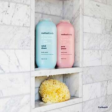 Method Body Wash, Pure Peace, 18 oz, 1 pack, Packaging May Vary