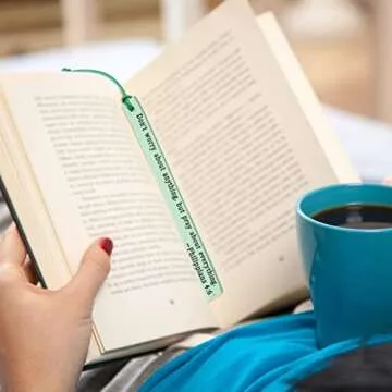 Laumoi Christian Leather Bookmarks for Book Lovers