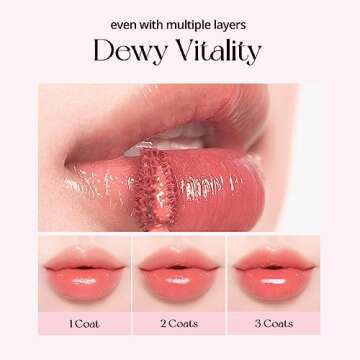 Peripera Water Bare Tint 005 Red Update - Glowy Lip Tint