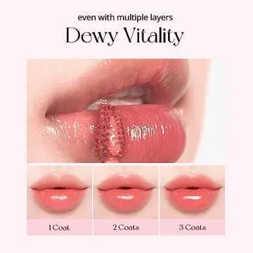 Peripera Water Bare Tint 005 Red Update - Glowy Lip Tint