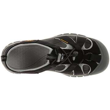 KEEN Women's Venice H2 Sandal,Black/Neutral Gray,9.5 M US