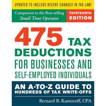 475 Tax Deductions for Businesses and Self-Employed Individuals 13th Ed: Maximize Your Tax Savings