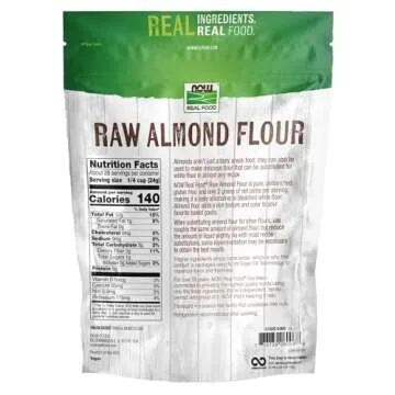 NOW Real Food Almond Flour - The Ideal Low Carb Gluten-Free Baking Alternative