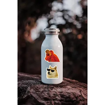 122 Pcs Funny Meme Vinyl Stickers Pack for DIY Decor