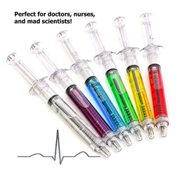 Allures & Illusions Syringe Pen , Mixed Color 60 Count(Pack of 1)