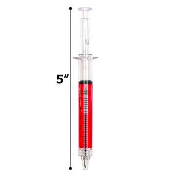 Allures & Illusions Syringe Pen , Mixed Color 60 Count(Pack of 1)