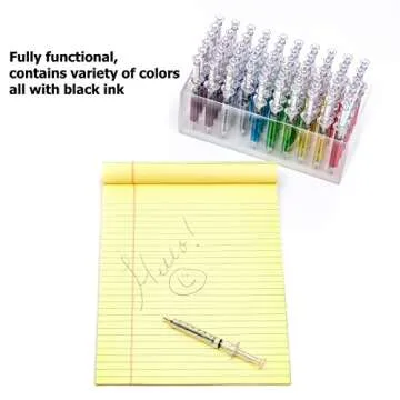 Allures & Illusions Syringe Pen , Mixed Color 60 Count(Pack of 1)