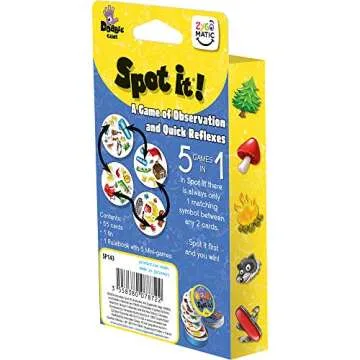 Spot It! Camping Card Game for Family Fun and Travel