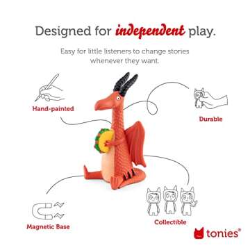 Tonies Dragons Love Tacos Audio Play Character