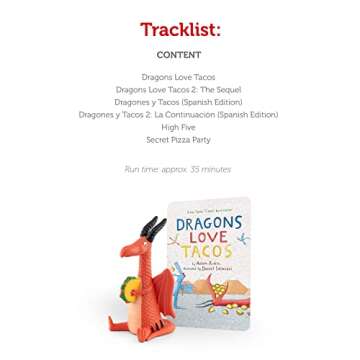 Tonies Dragons Love Tacos Audio Play Character