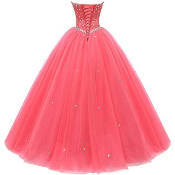 Likedpage Women's Sweetheart Ball Gown Prom Dress