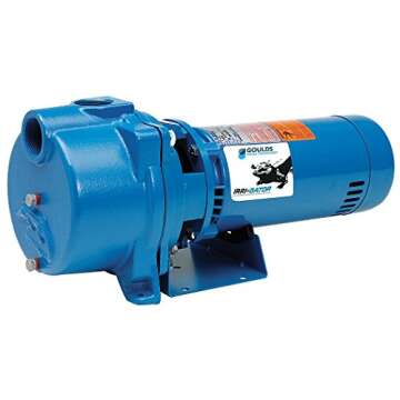 GOULDS PUMPS GT15 IRRI-Gator 1.5 hp Self-Priming Centrifugal Pump in Blue