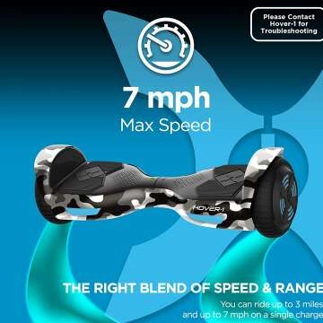 Hover-1 Helix Electric Hoverboard: Safe & Stylish Ride