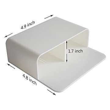 Magnetic Dry Erase Marker Holder, Magnetic Pen Marker Holder for Whiteboard, Fridge, Locker Accessor...