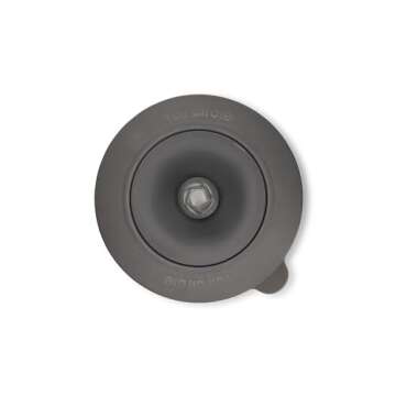 Full Circle Sinksational Sink Strainer with Stopper, Gray