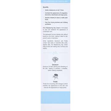 PAI SKINCARE - The Pioneer: Geranium + Thistle Mattifying Moisturizer | Natural, Vegan, Sensitive Skincare (1.7 Fl Oz | 50 mL)