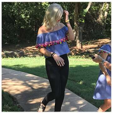 Ancefine Pom Poms Tassel Trim - Colorful 5 Yard Craft Decoration