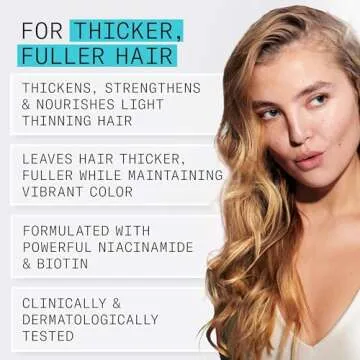 Nioxin System 3 Scalp + Hair Thickening Treatment- Serum for Damaged Hair with Light Thinning, 3.4 oz (Packaging May Vary)