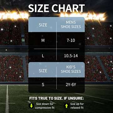 IRAMY Scrunch Ultra Long Football Socks 2 Packs Combed Cotton With Ankle Support Padded Knee High Socks Tube Sock Youth Adult