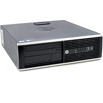 HP Elite Desktop PC with 22" Monitor and RGB Accessories