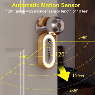 Leapair Motion Sensor Night Light with Message Board