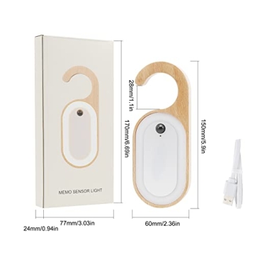 Leapair Motion Sensor Night Light with Message Board