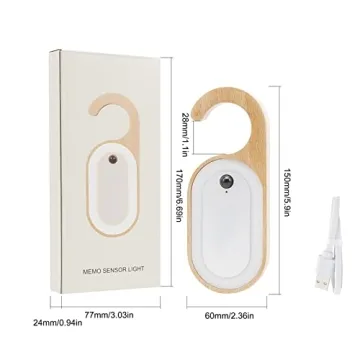 Leapair Motion Sensor Night Light with Message Board
