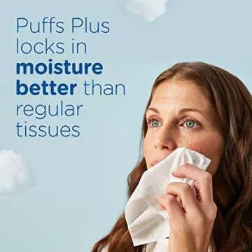 Puffs Plus Lotion with Vicks Tissues - 24 Cubes for Maximum Comfort