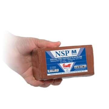 Chavant Clay - NSP Medium Brown - Sculpting and Modeling Clay (1/4 Case)