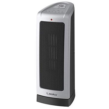 Lasko 5309 Ceramic Tower Heater Quiet Adjustable Thermostat