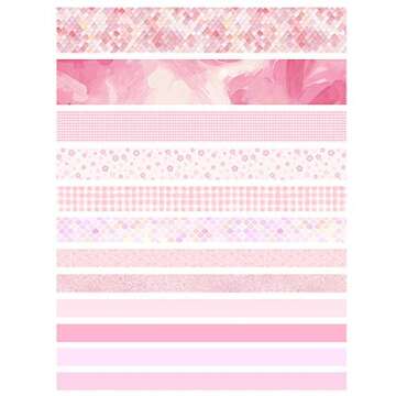 Doraking 12Rolls Decorative Washi Masking Tapes Set for Scrapbooking Gift Wrapping Decoration Arts &...
