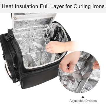 Relavel Hair Tools Travel Bag for Stylish Professionals