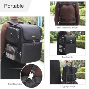 Relavel Hair Tools Travel Bag for Stylish Professionals