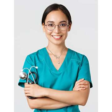 Dcfywl731 Nursing Graduation Gifts for Her,Initial Nurse Necklace for Women,Nurses Week Gifts for Women,Nursing Graduation Gifts for Her,Student Nurse Appreciation Gift