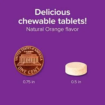 Webber Naturals Vitamin C+D3 Chewable Tablets for Immunity
