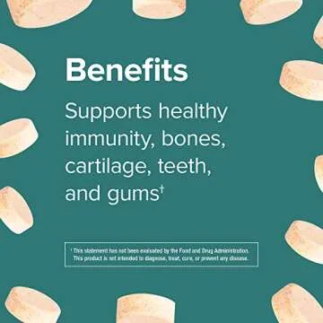 Webber Naturals Vitamin C+D3 Chewable Tablets for Immunity