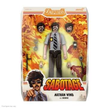 Super7 ULTIMATES! Beastie Boys Nathan Wind Sabotage - 7" Beastie Boys Action Figure with Accessories...
